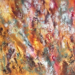 „Herbstwirbel“, Gemälde, Öl auf Leinwand