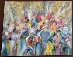 Floral Ways, Gemälde, Öl auf Leinwand