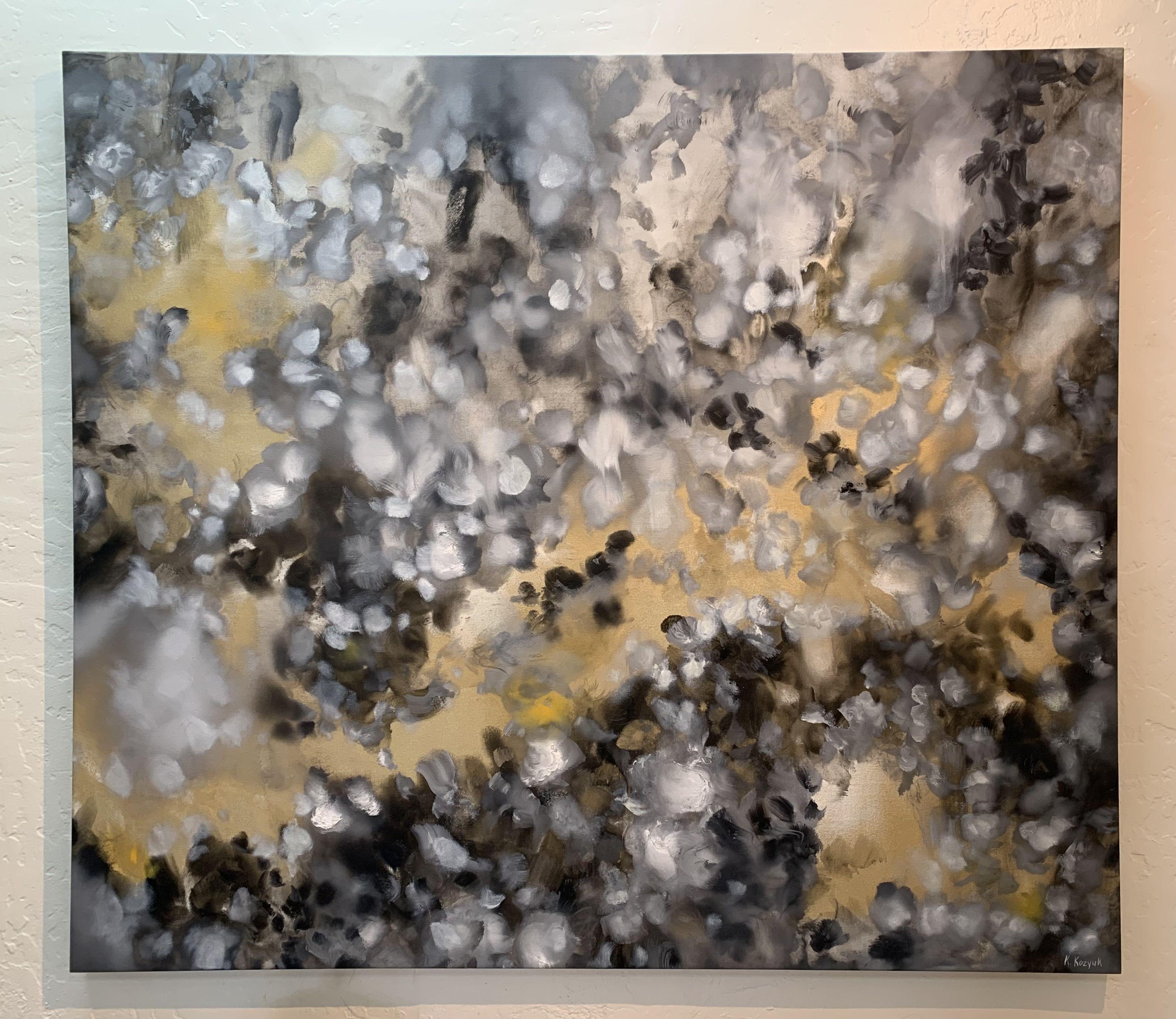 Luce dorata, Pittura, Olio su tela - Painting di Khrystyna Kozyuk