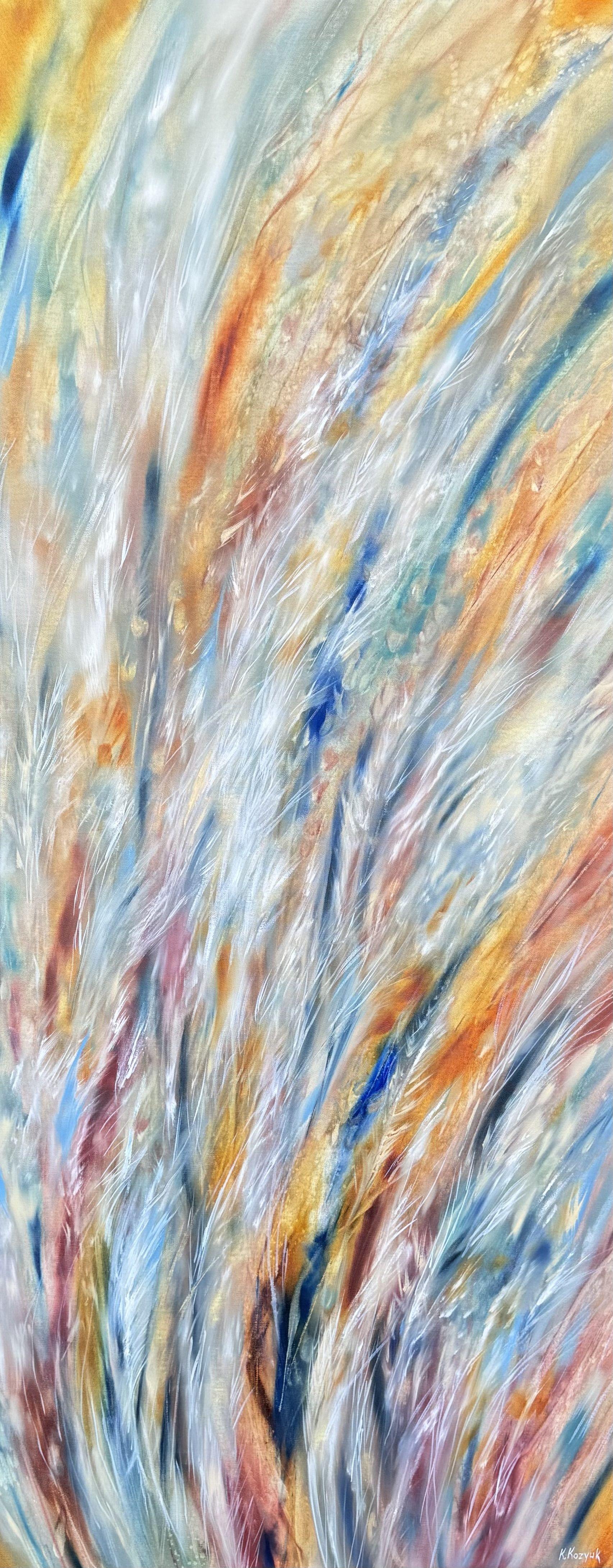 Heaven's Feathers II, Painting, Oil on Canvas