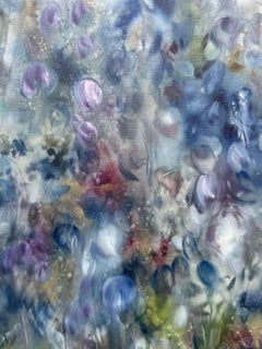 Mountain Shore I, Peinture, Huile sur toile