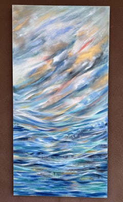 Mountain Shore II, Dipinto, Olio su tela