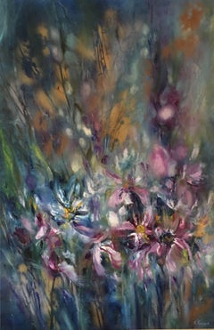 Verbena, Painting, Oil on Canvas