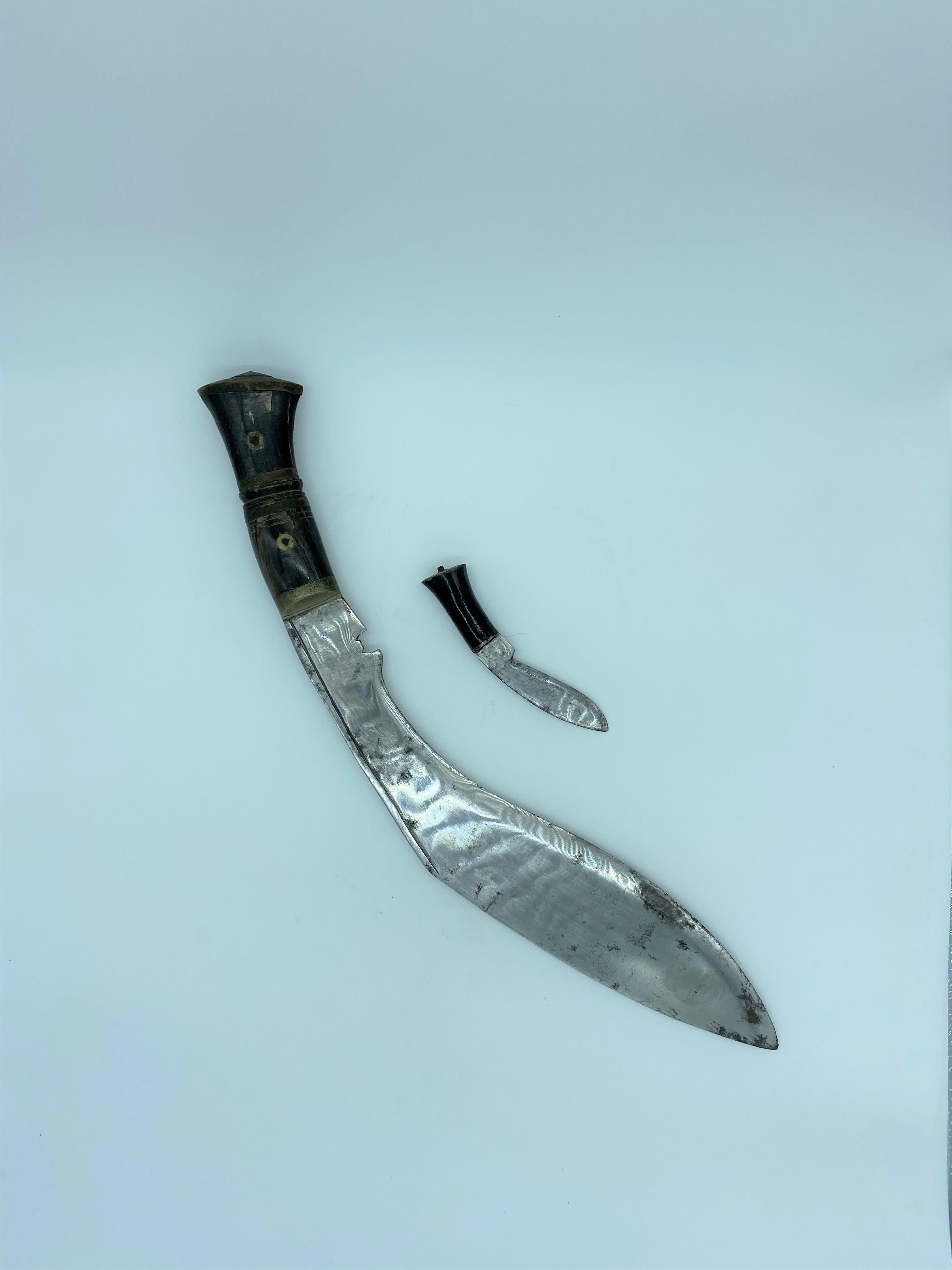Khukuri Nepalese Knife Beginning of the 20th Century For Sale 2
