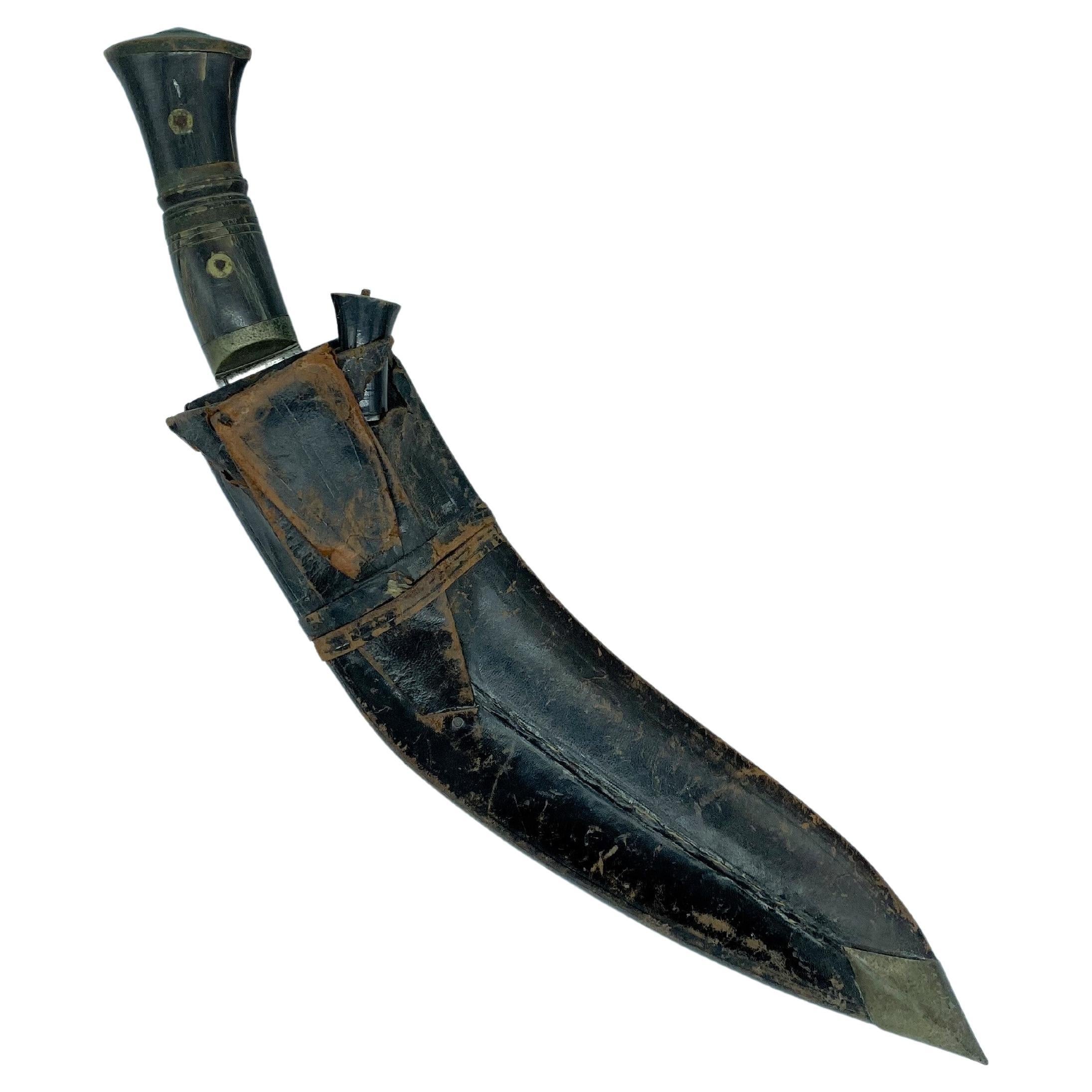 Khukuri Nepalese Knife Beginning of the 20th Century For Sale