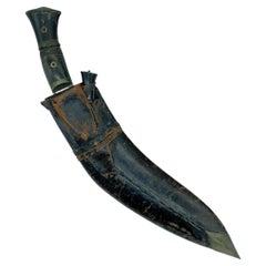 Couteau népalais Khukuri Début du 20e siècle