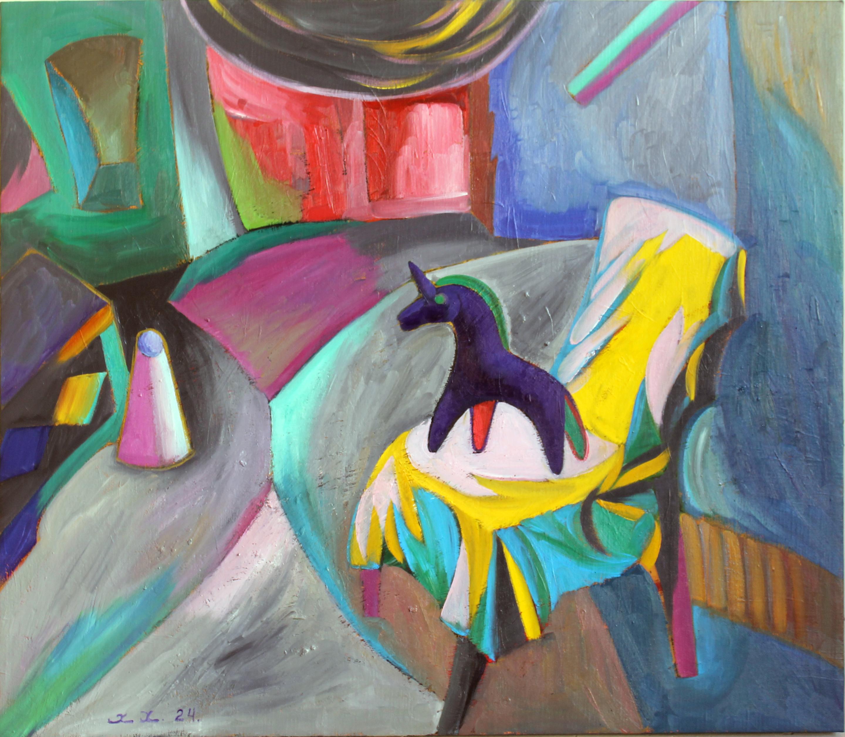 Horse , 60x80 cm, oil on canvas