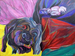Motherhood, 90x120 cm, oil on canvas
