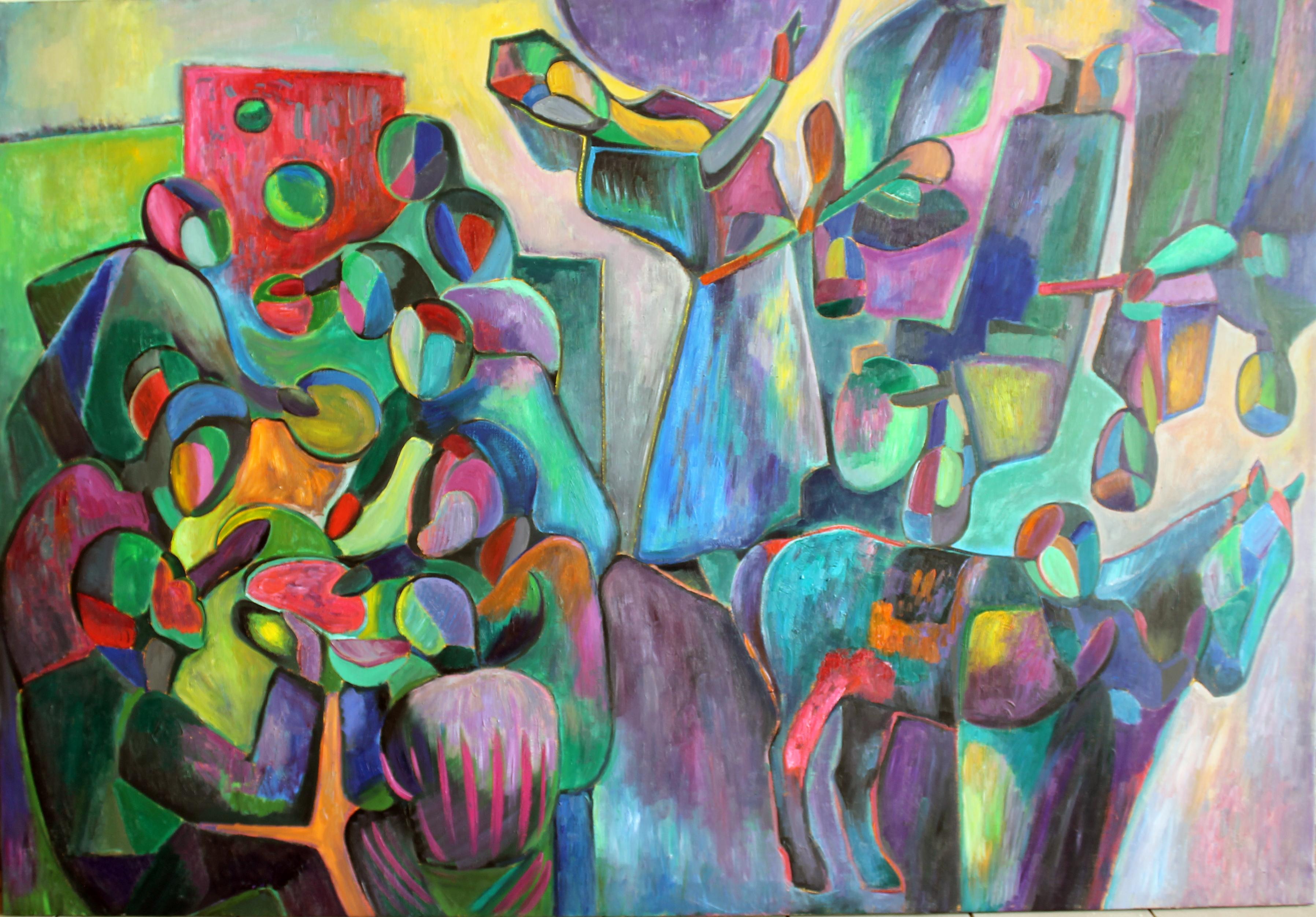 Musicians, 125x180 cm, oil on canvas