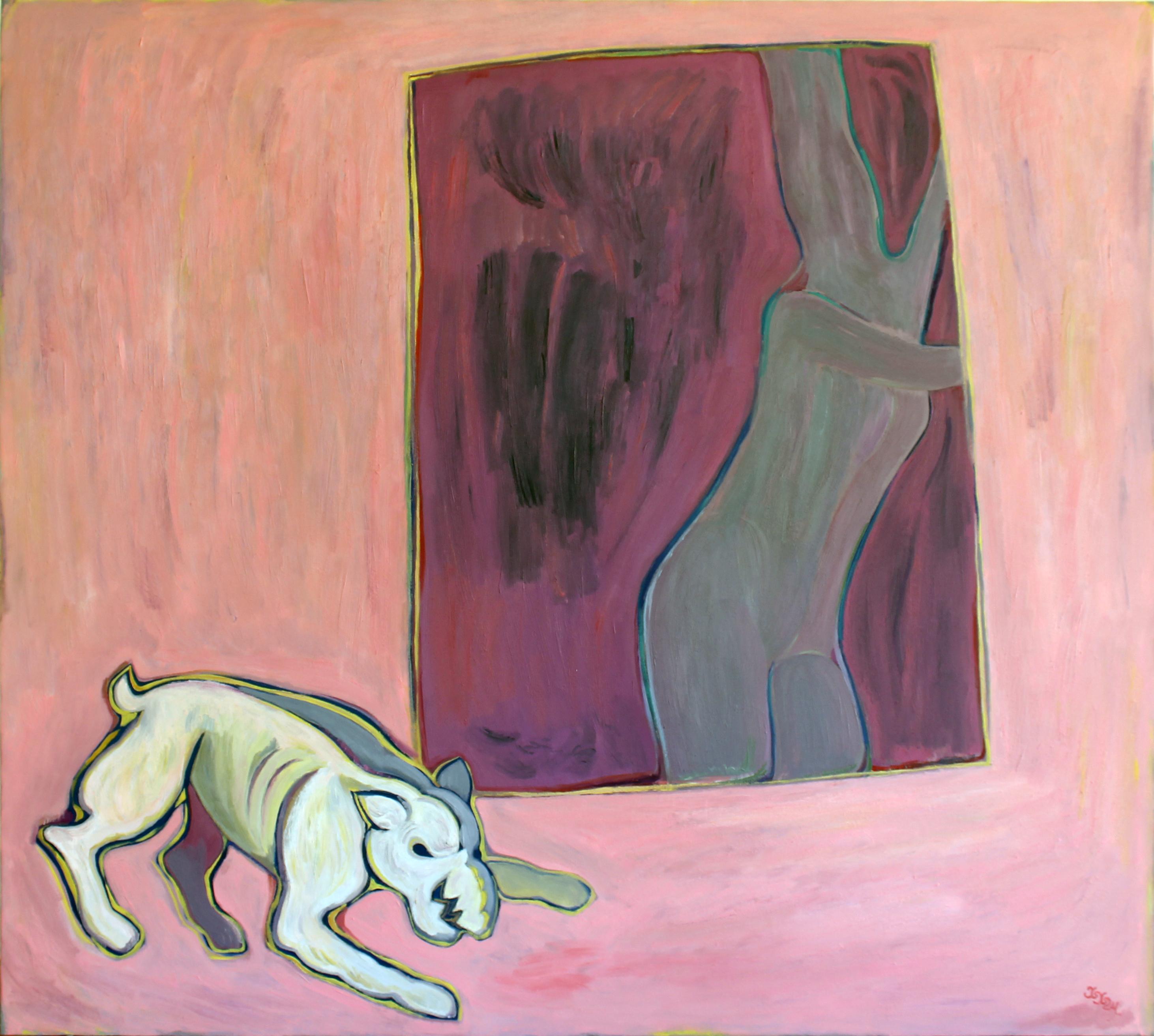 Khurshed Khalilov Figurative Painting - Nature , 120x130 cm, oil on canvas