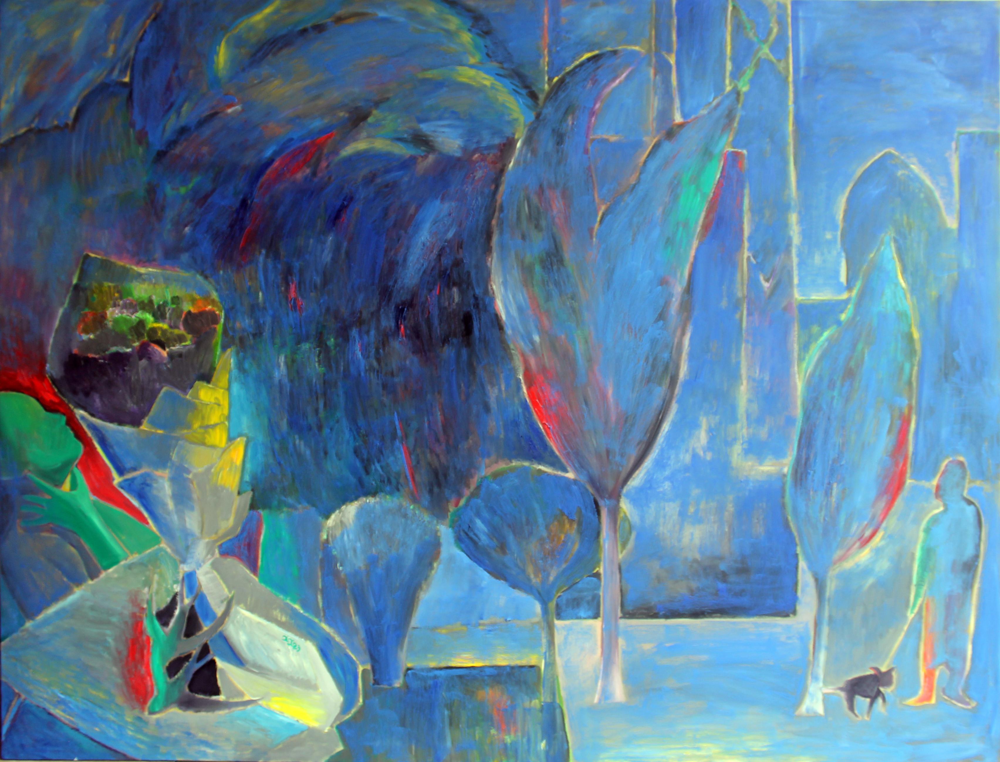 Samarkand, 150x200 cm, oil on canvas