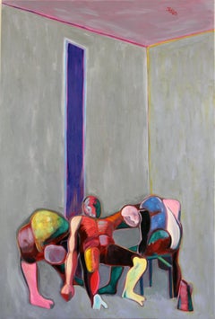 Single Window, 200x133 cm, oil on canvas
