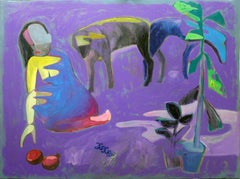 Two, 120x190 cm, oil on canvas
