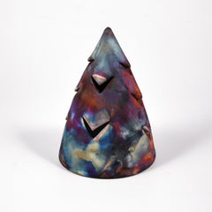 Ki Christmas Tree Decorative Tealing & Candle Cover, Large - Full Copper Matte