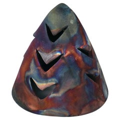 Ki Christmas Tree Decorative Tealing & Candle Cover, Small - Full Copper Matte