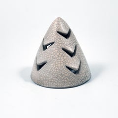 Ki Christmas Tree Decorative Tealing & Candle Cover, Small - White Crackle
