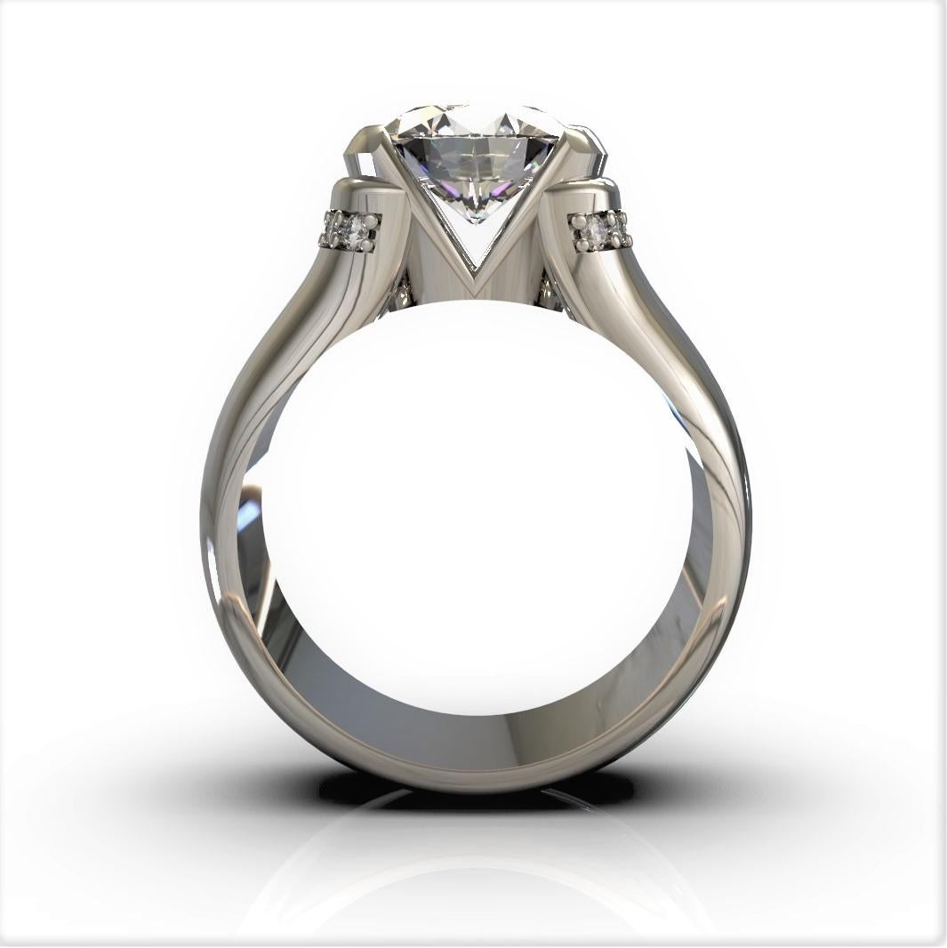 1.85 carat diamond ring