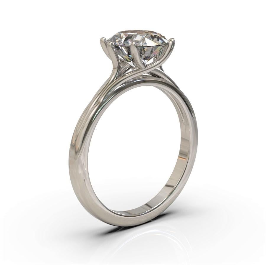 brilliant cut diamond engagement ring designs