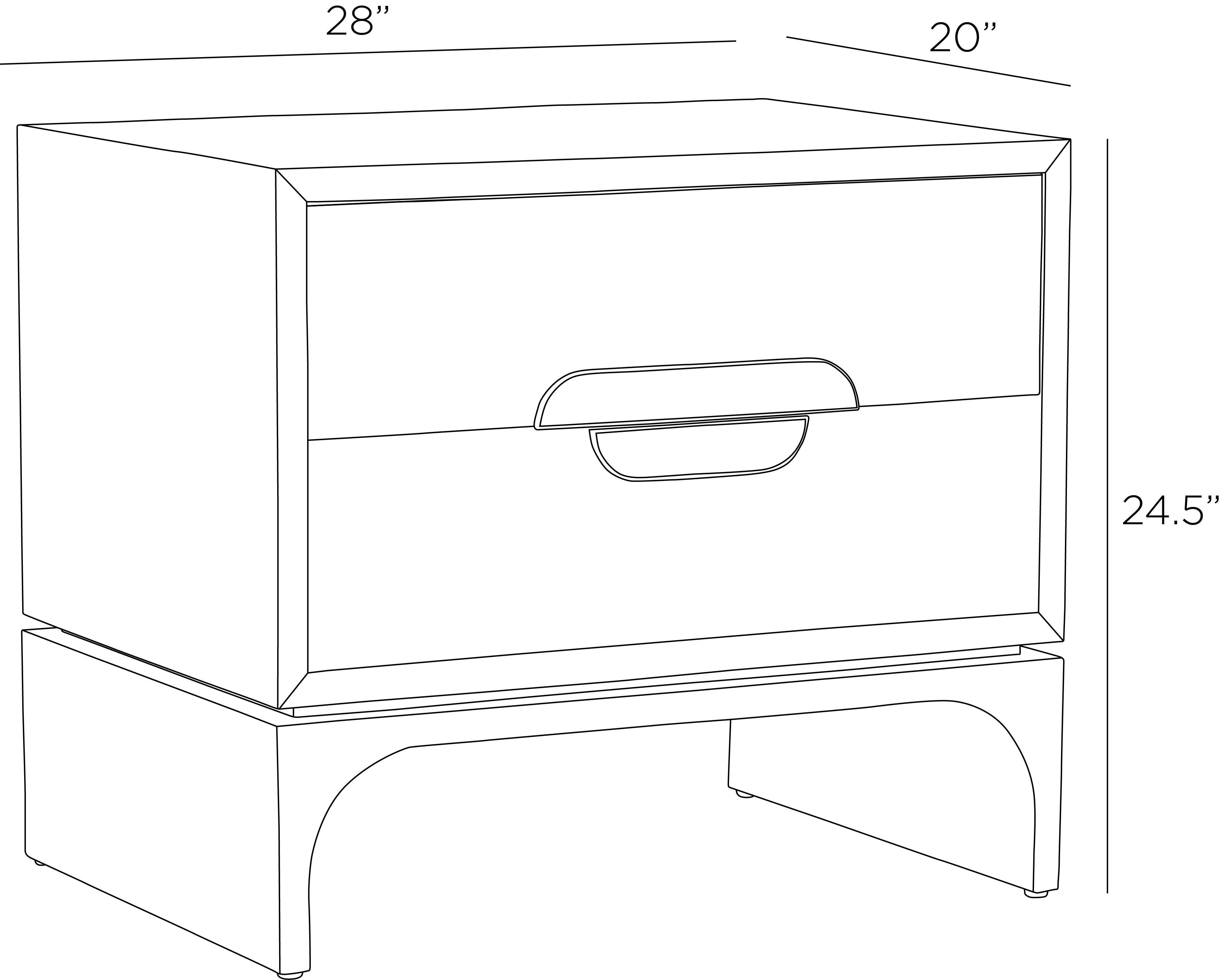 Tavolino Kianna FIS05 - Bianco, Laccato, Oak, Ottone in vendita 6