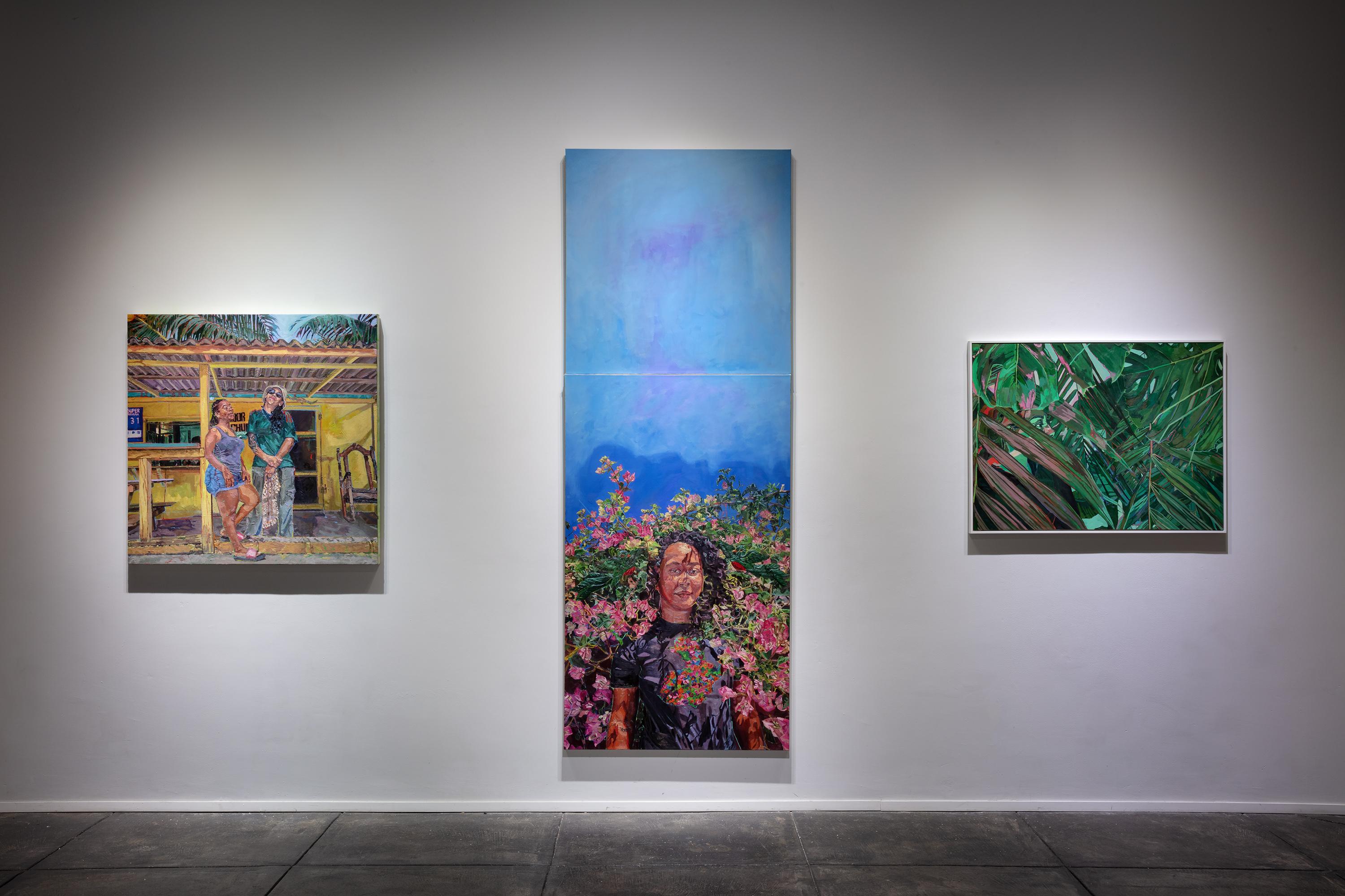 Jenny la Colocha – Painting von Kiara Aileen Machado