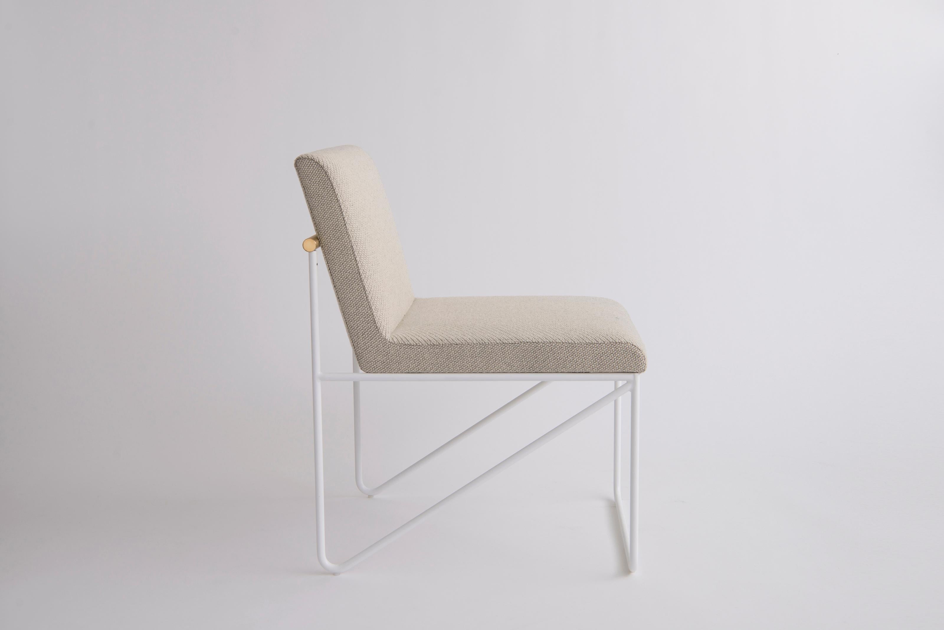 American Kickstand Armless Side Chair by Phase Design For Sale