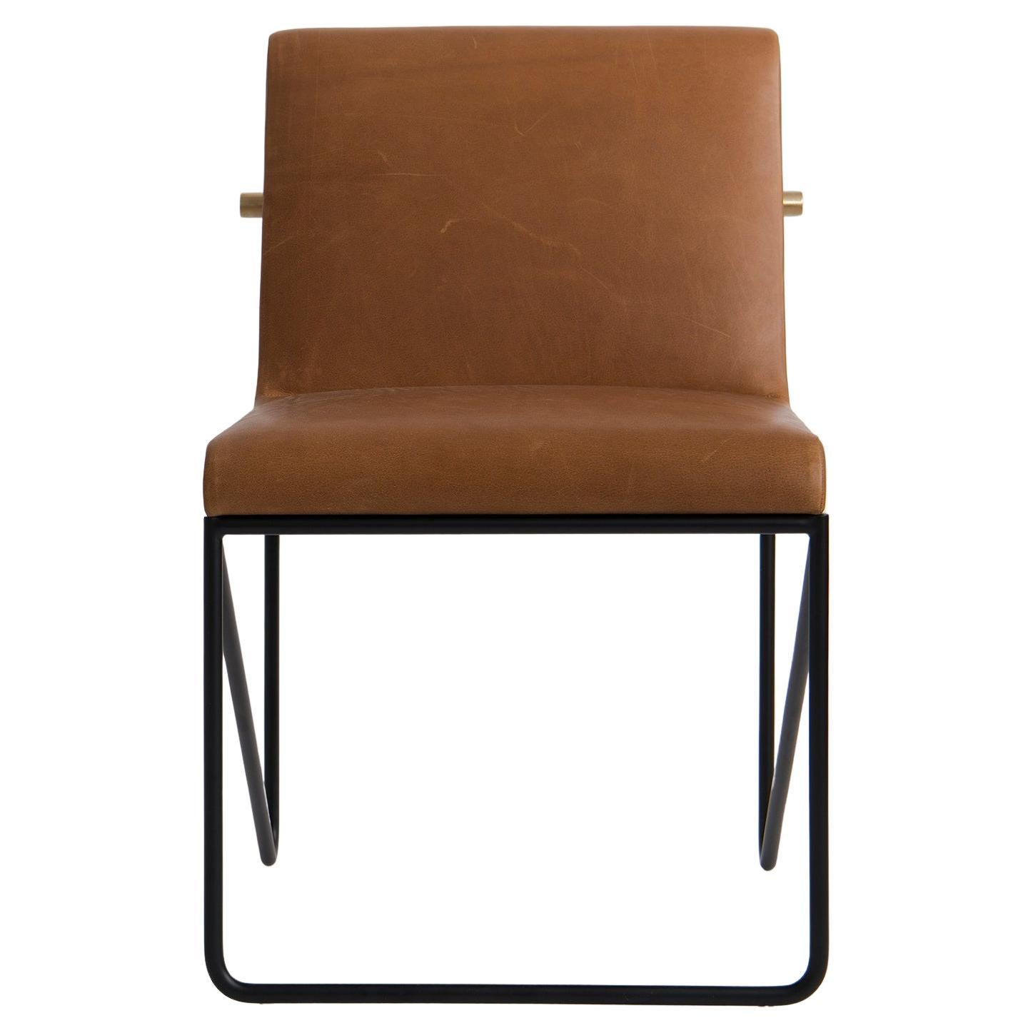 Kickstand Armless Side Chair by Phase Design For Sale