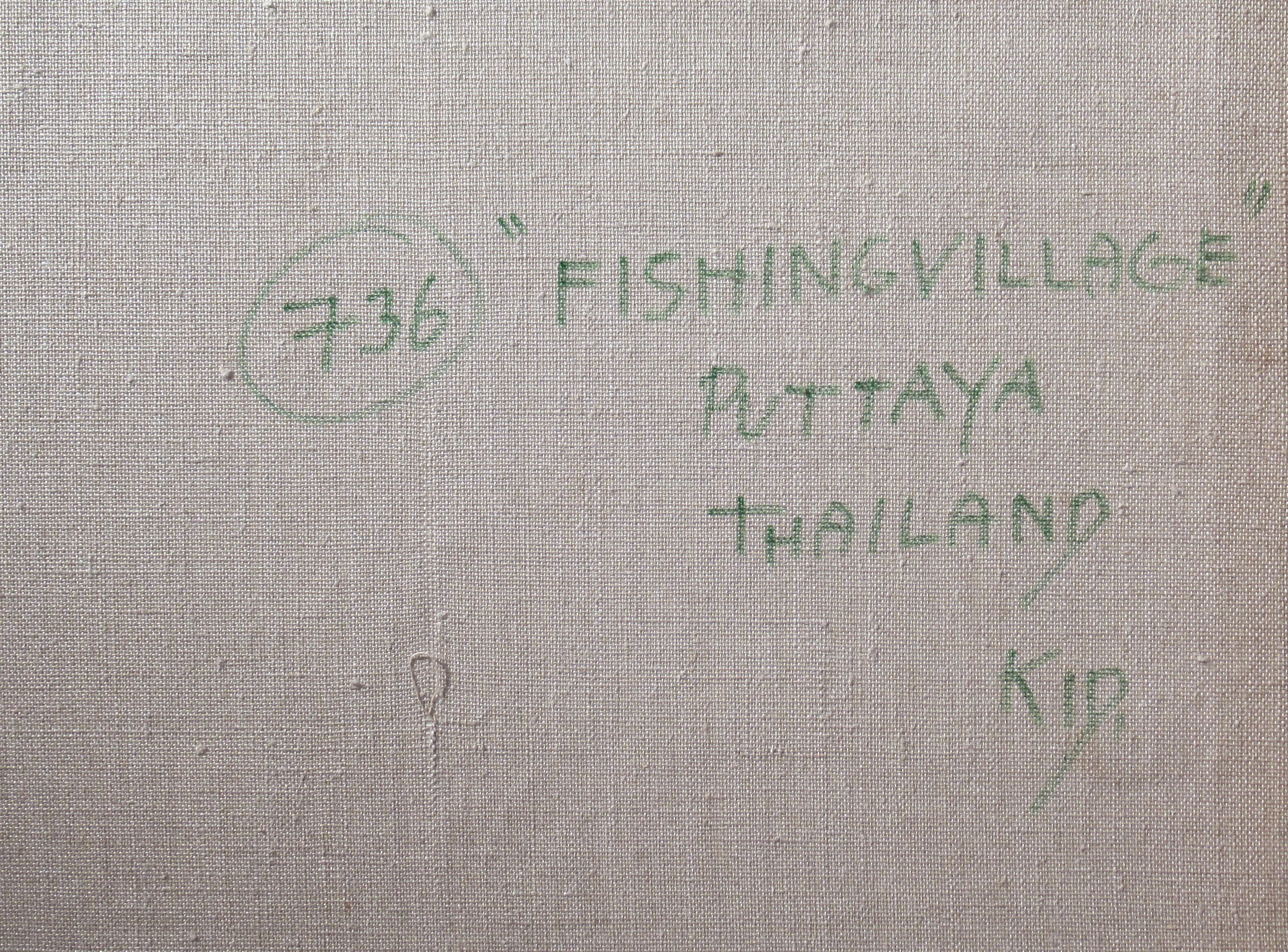 Fischerdorf, Puttaya, Thailand im Angebot 5