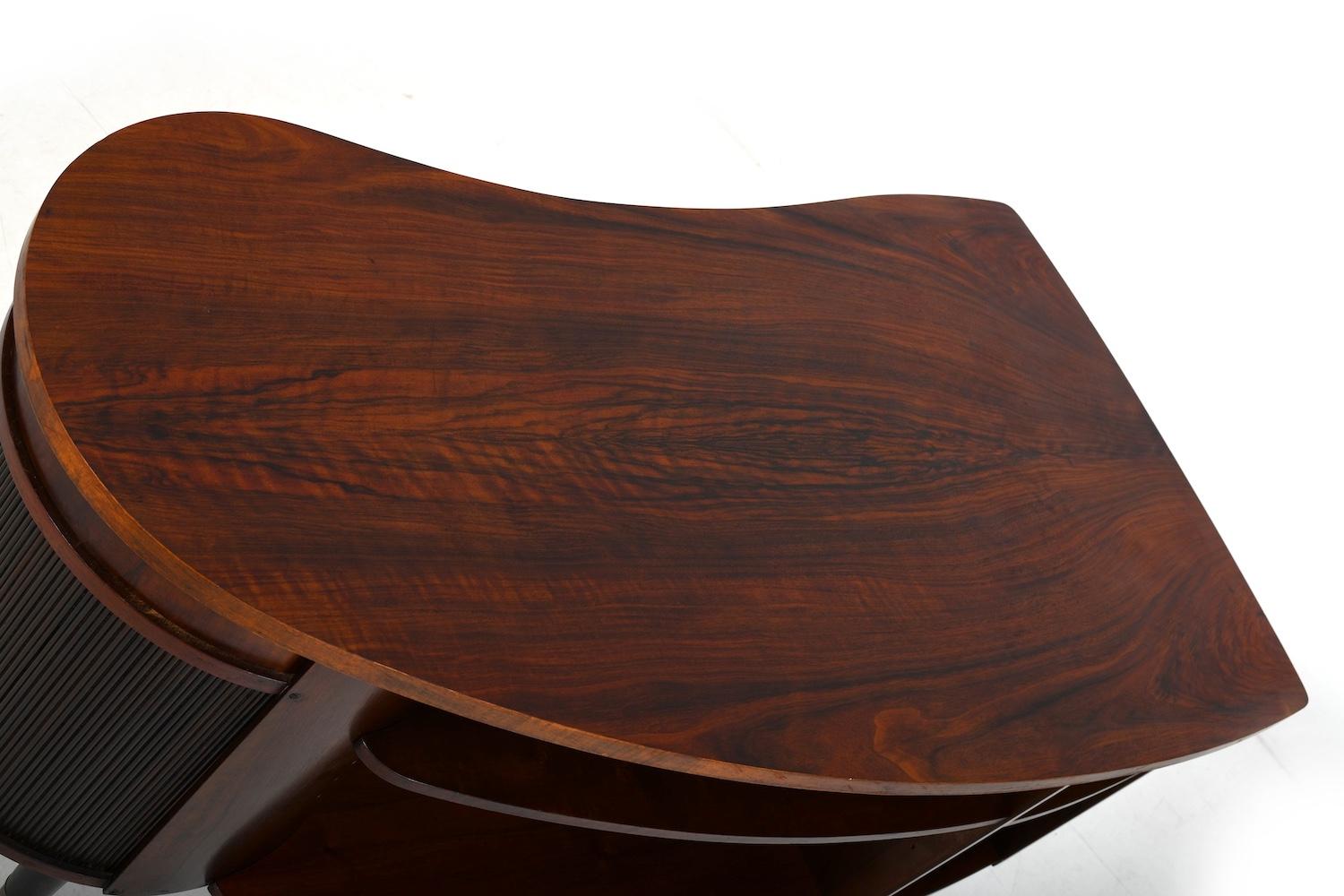Kidney Desk Model No. 54 by Feldballes Møbelfabrik 1950s 7