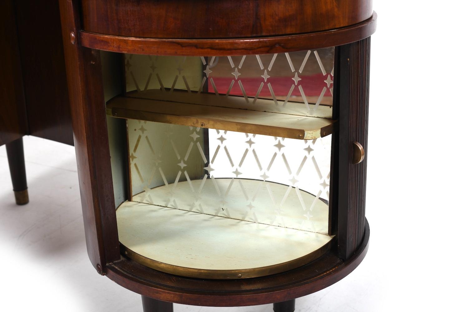 20th Century Kidney Desk Model No. 54 by Feldballes Møbelfabrik 1950s