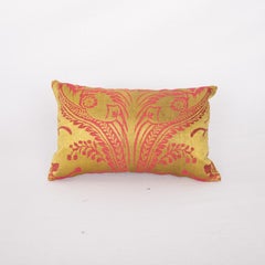 Kidney Pillow Case Made from an Antique Italian Textile