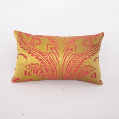 Kidney Pillow Case Made from an Antique Italian Textile