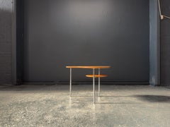 Kidney Shaped Teak Side Table