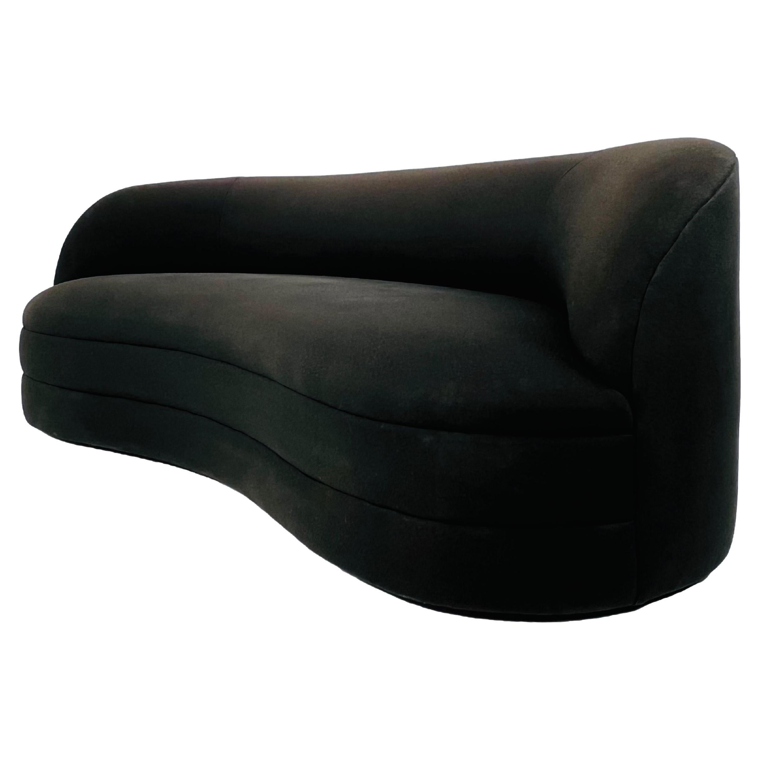 Kidney Sofa in the Style of Vladimir Kagan For Sale