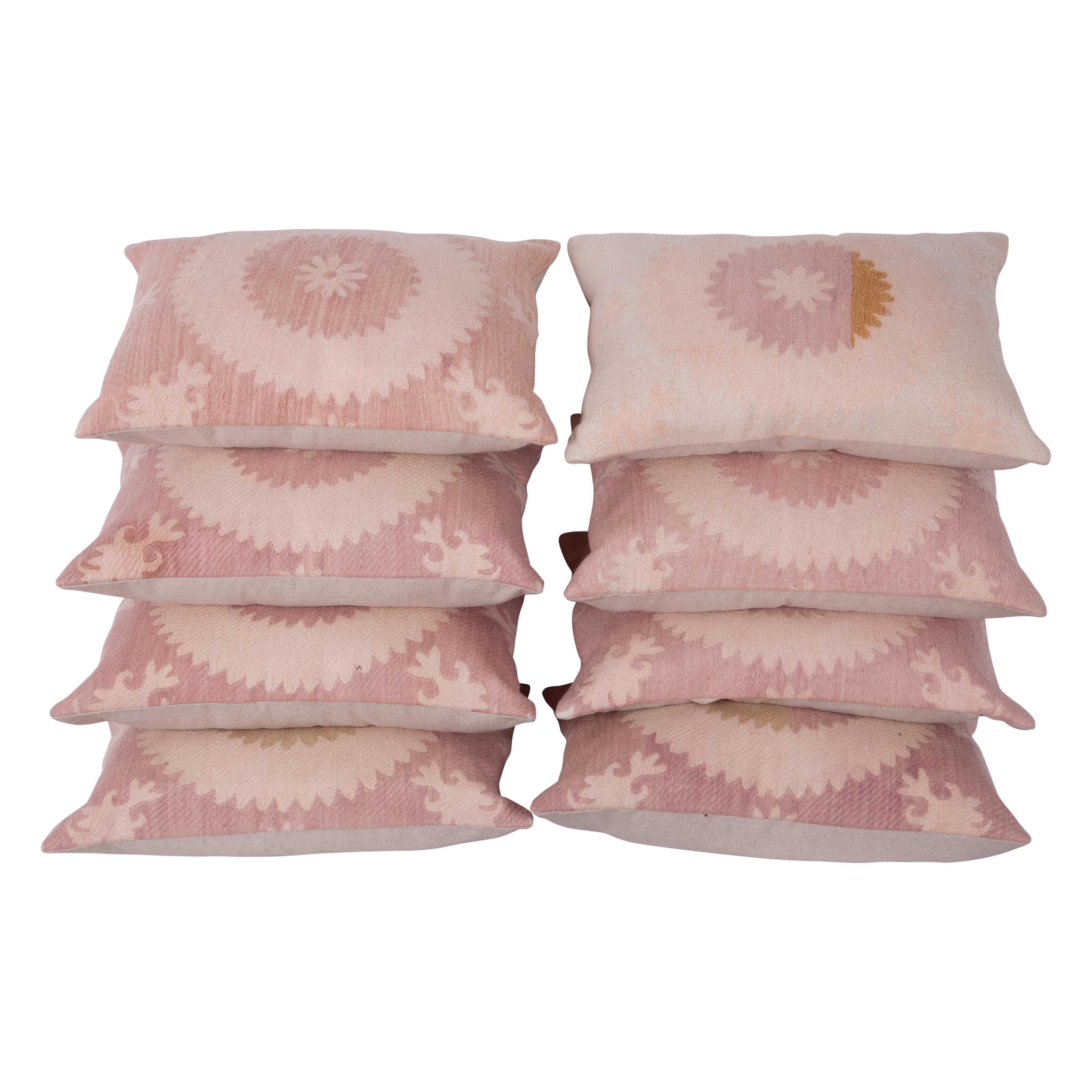 Kidney Suzani Pillows Fashioned from a Mid-20th Century Suzani For Sale