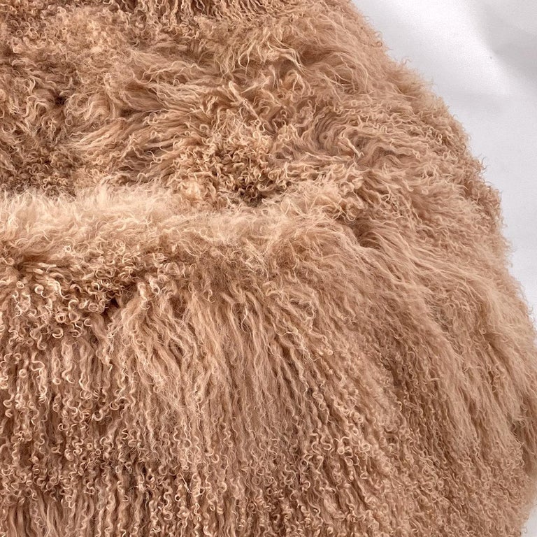 Kids Fur Bean Bag Chair, Pink Rose Gold For Sale at 1stDibs pink bean bag chair, bean bag