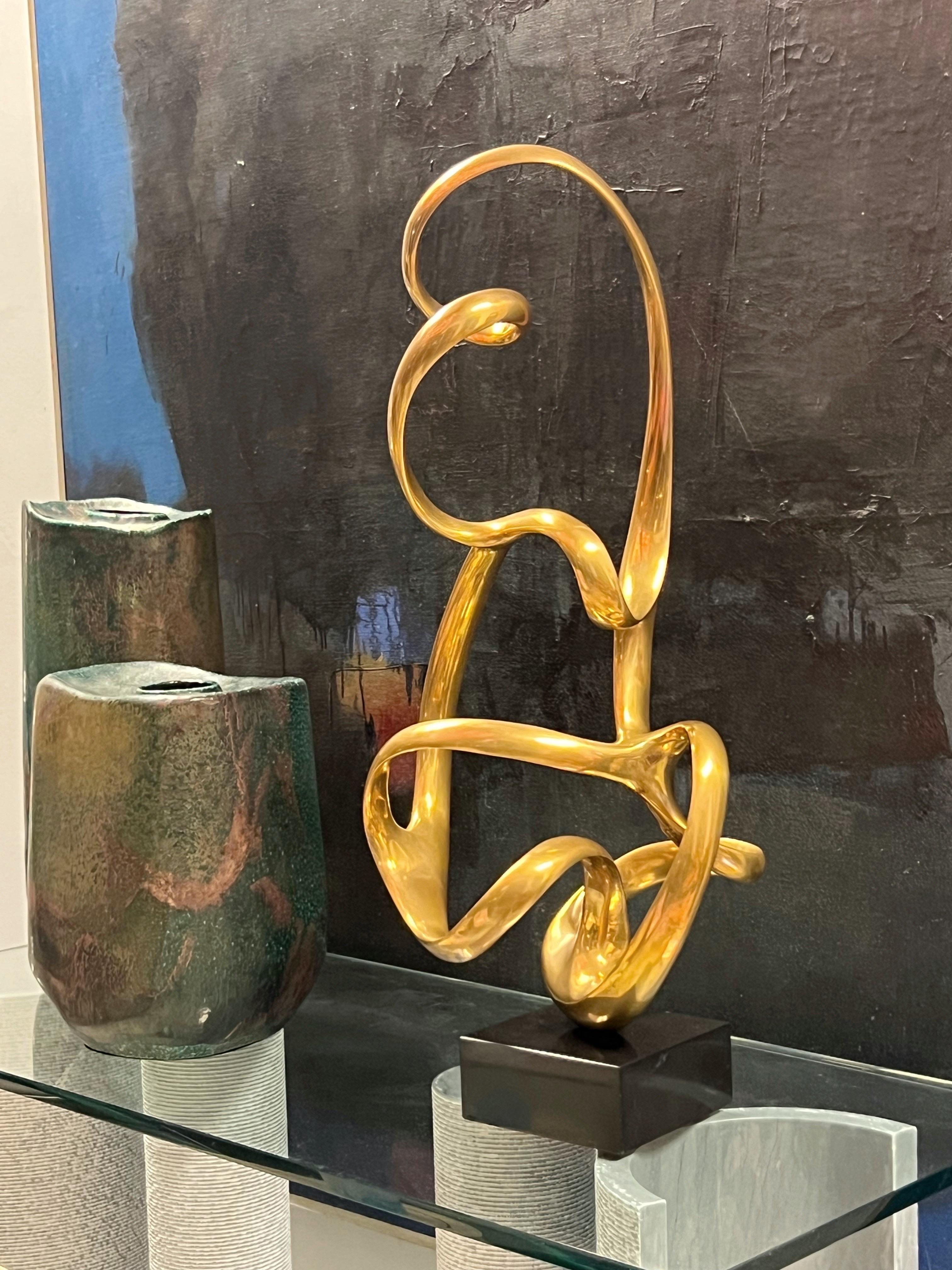 Kieff Antonio Grediaga Large Abstract Bronze Sculpture 1/5 7
