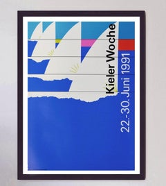 Kiel Week (Kieler Woche) Original Poster by Ben Bos, 1991