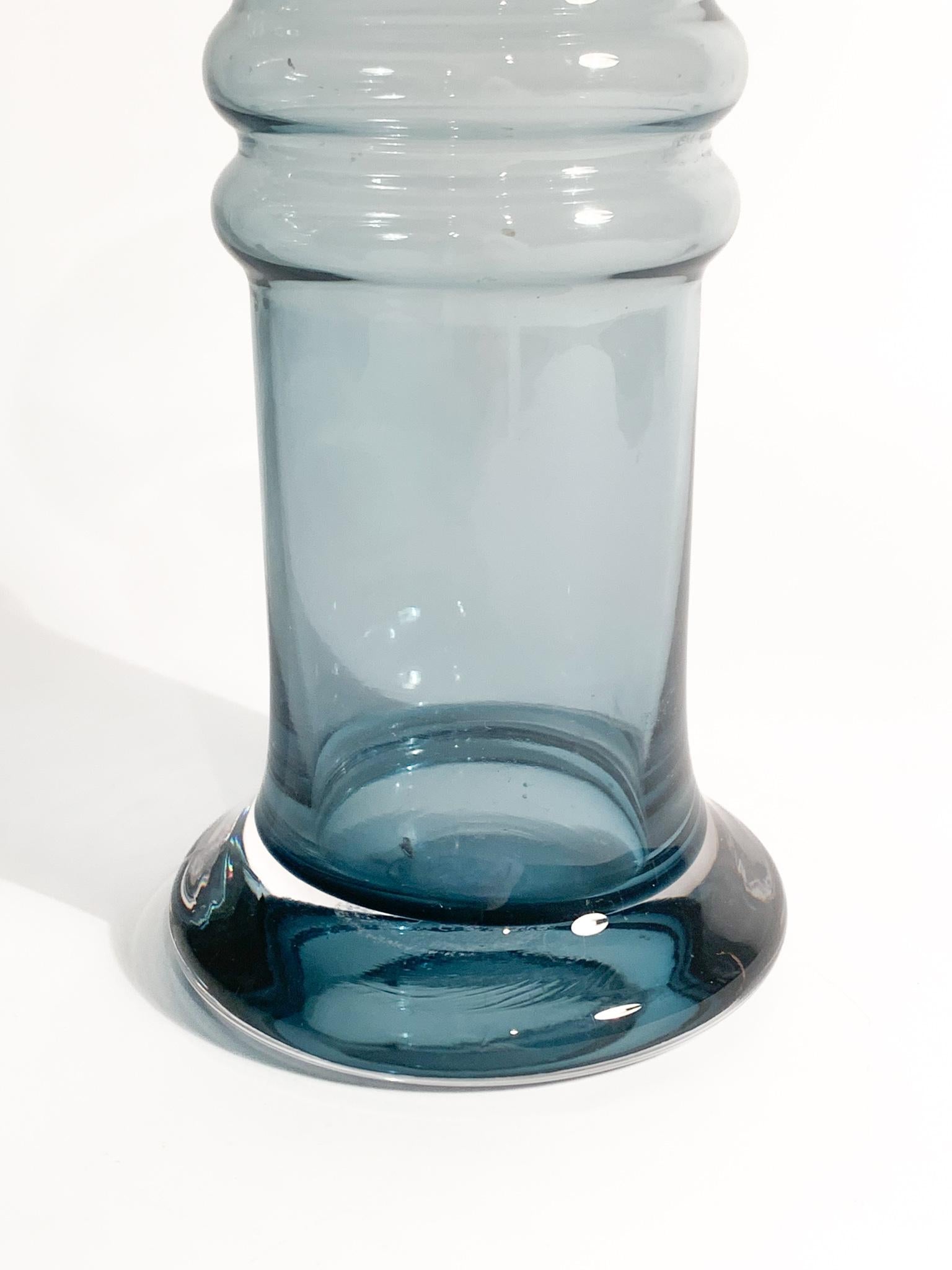 Mid-20th Century 'Kielo' Vase in Finnish Glass Designed by Tamara Aladin for Riihimäki 1960s For Sale