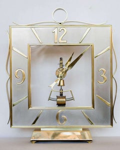 Kieninger & Obergfell Brass Mantel Clock