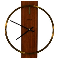 Retro Kienzle Automatic Clock, circa 1960