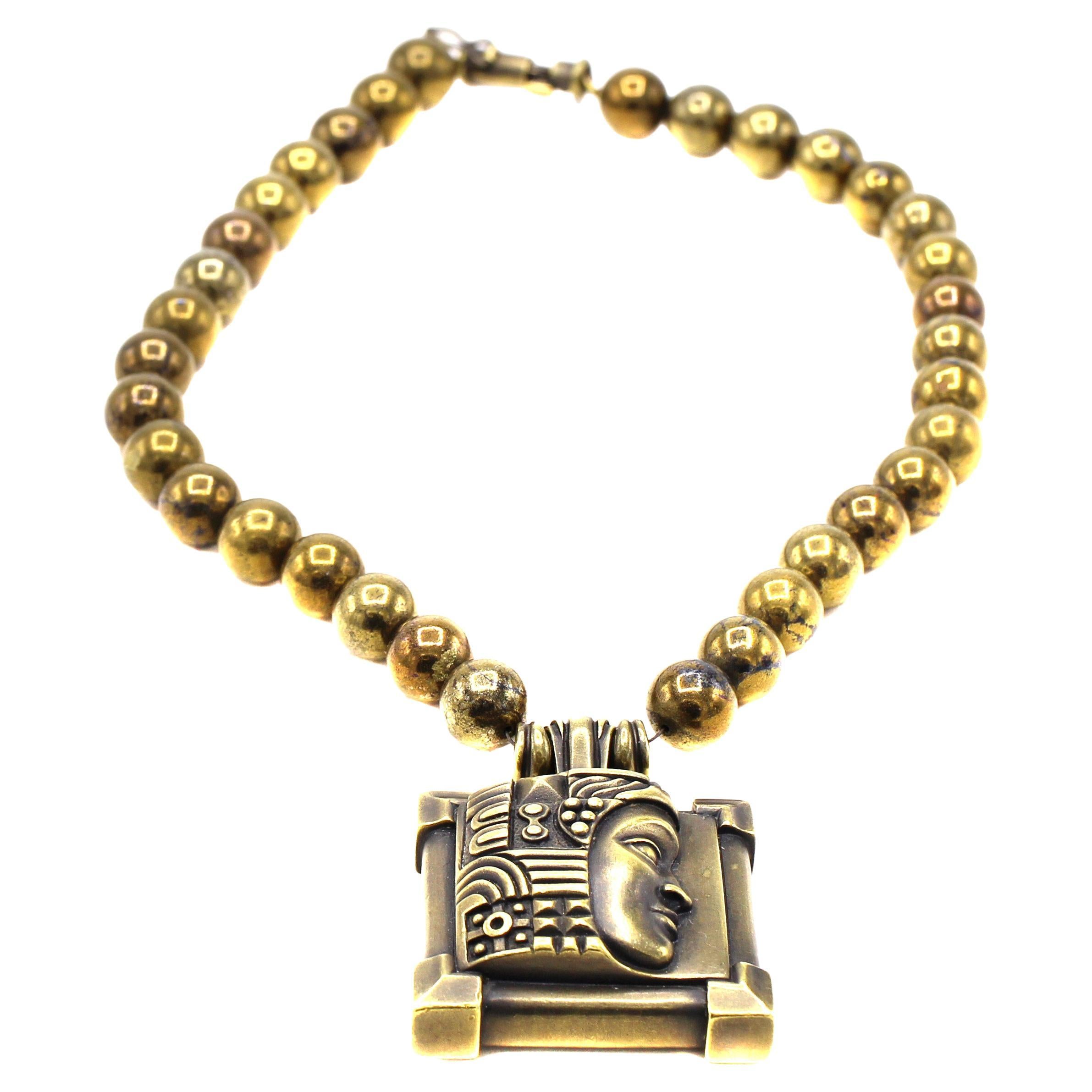 Kieselstein-Cord: 18 Karat Gold Halskette mit Anhänger