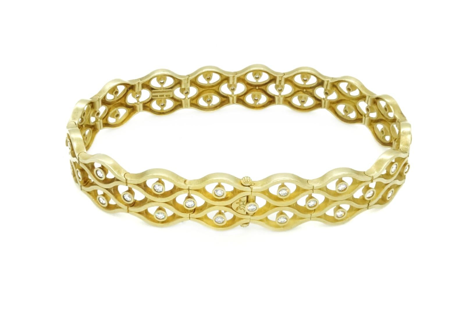 Collana girocollo Kieselstein-Cord 18k con diamanti in vendita 1