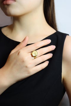 Kieselstein-Cord 18K Gold Intaglio Ring