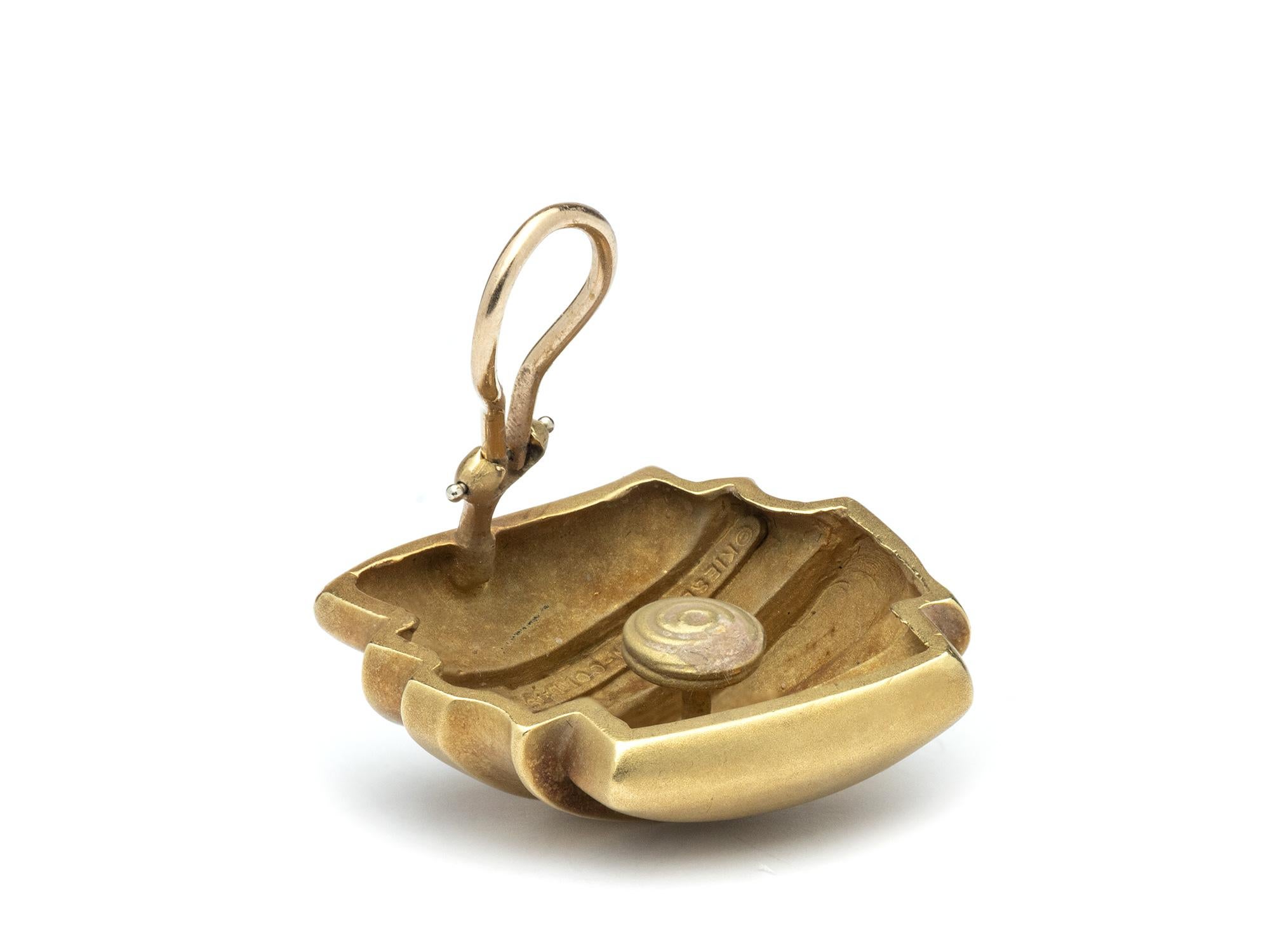 Kieselstein-Cord 18k Gelbgold Ohrclips Damen