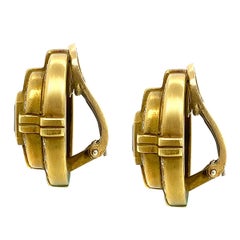 Pendiente Cordón Kieselstein Oro Amarillo 18 Kilates Peridoto y Diamante