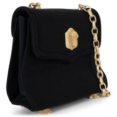 KIESELSTEIN-CORD black TOPHY MINI SATIN Shoulder Bag
