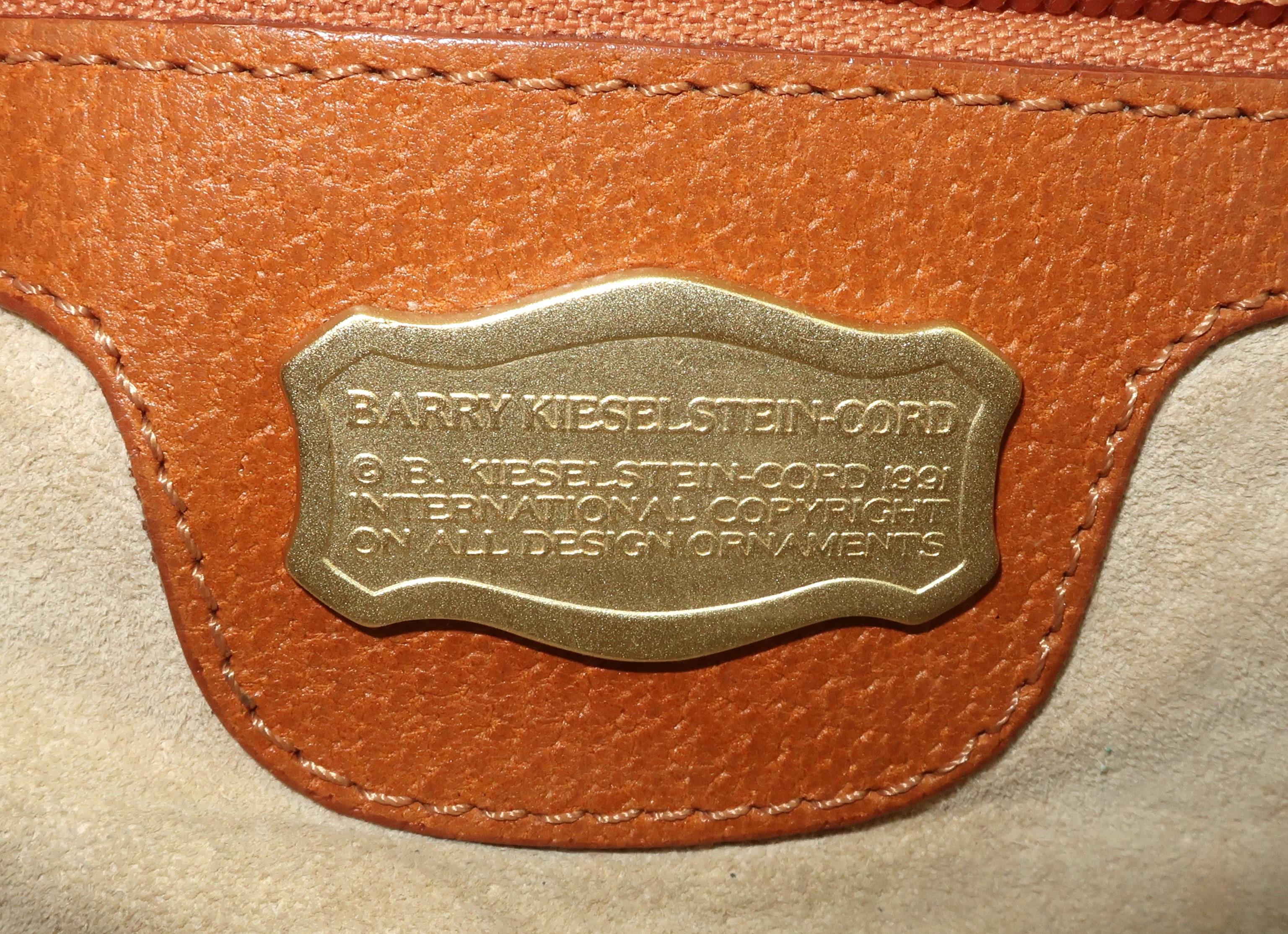 KIESELSTEIN-CORD Handtasche aus Segeltuch, Frosch und Marienkäfer, 1990er Jahre im Angebot 5