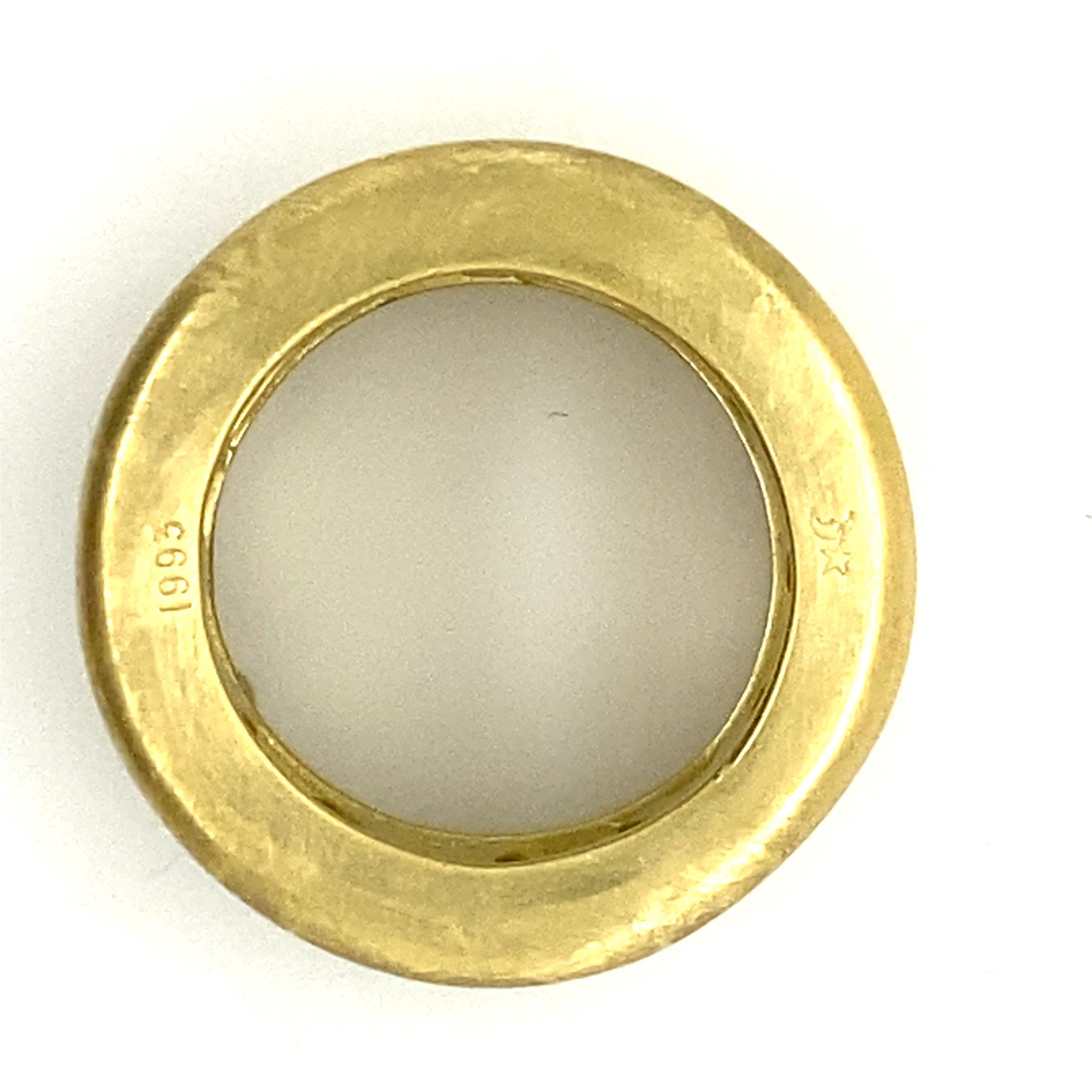 Kieselstein-Cord Diamant-Eternity-Ring aus 18 Karat Gelbgold. im Zustand „Gut“ in Boca Raton, FL