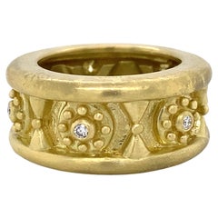Kieselstein-Cord Diamant-Eternity-Ring aus 18 Karat Gelbgold.