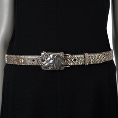 KIESELSTEIN-CORD natural LIZARD 1" Belt Strap 2